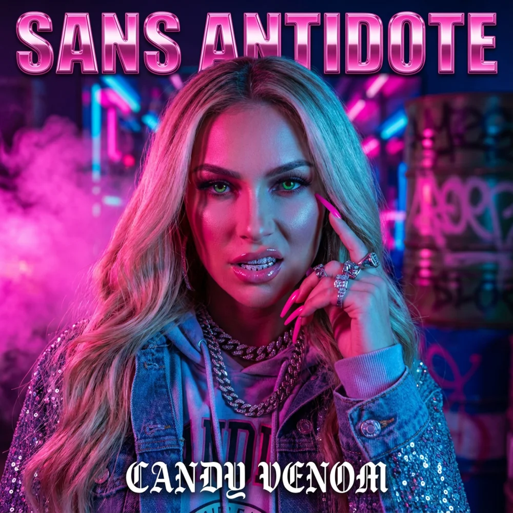 Pochette de l'album SANS ANTIDOTE de Candy Venum